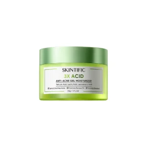 Skintific 3X Acid Anti-Acne Gel Moisturizer 30Gr