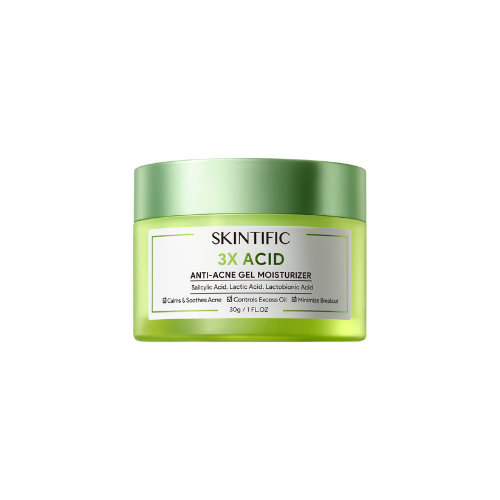 Skintific 3X Acid Anti-Acne Gel Moisturizer 30Gr