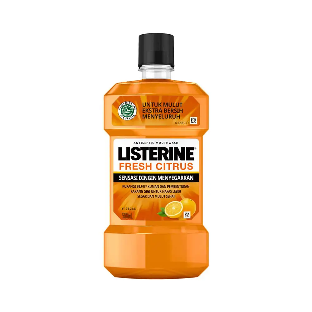 Listerine Mouthwash Fresh Citrus 500Ml