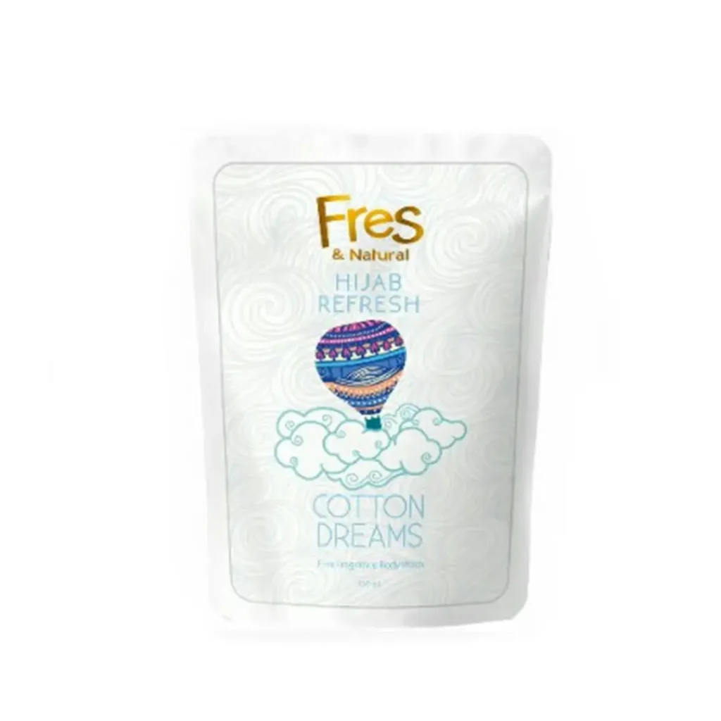 Fres & Natural Body Wash Hijab Cotton Dreams 400Ml